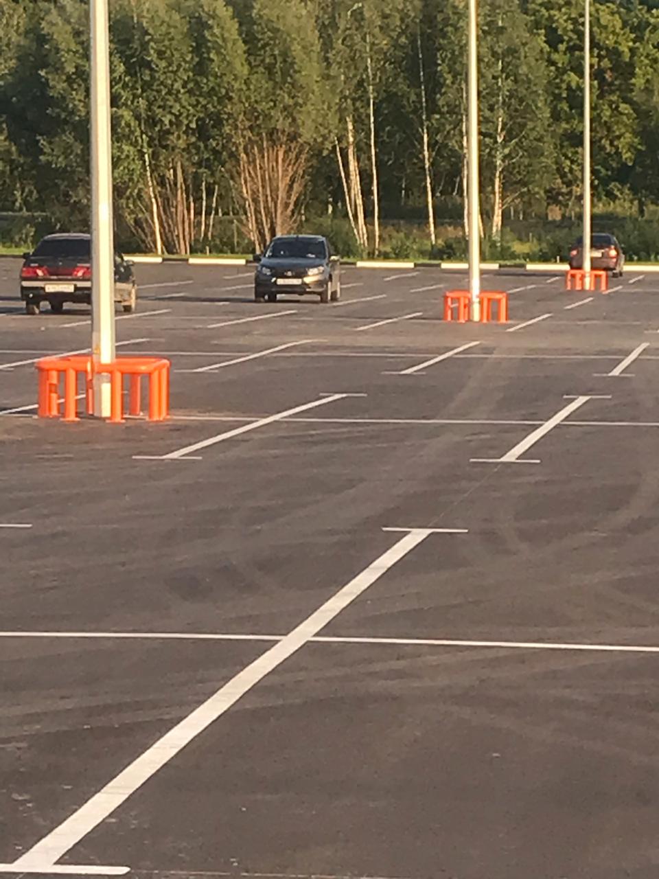 монтаж опор освещения